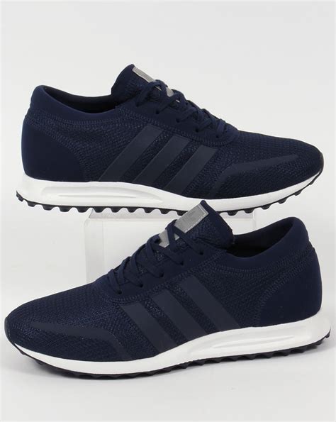 navy blue adidas shoes men.